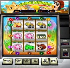 safari madness slot online