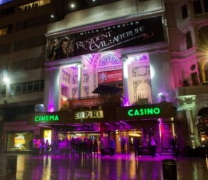 empire casino entrance area