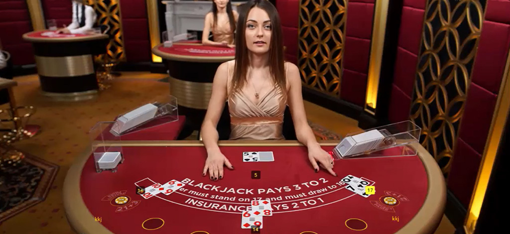 Blackjack Live Dealer Games by Evolution