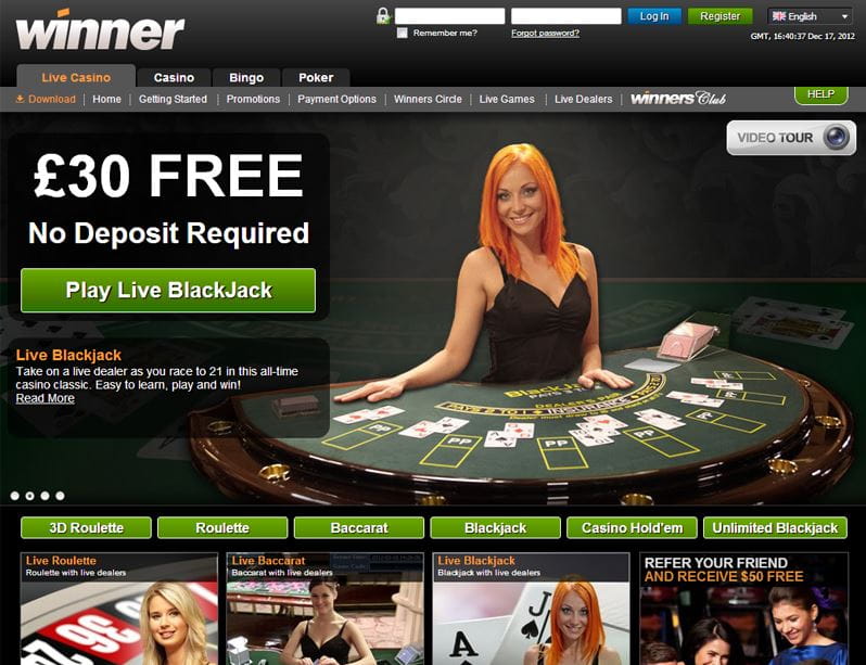 Greatest Online over at the website casino Internet sites